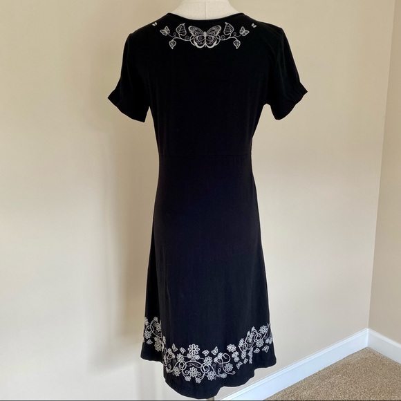 Johnny Was Embroidered Cotton Dress - Picture 8 of 12